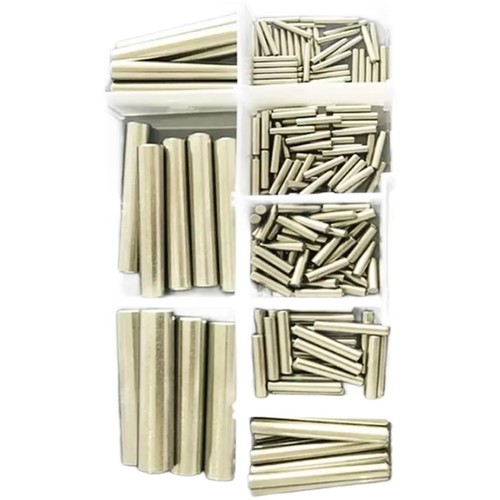 Stainless Steel Dowel Pins 304 Grade 194 Pcs GB119 Certified Solid Pins For Accurate Alignment In Machinery And Equipment