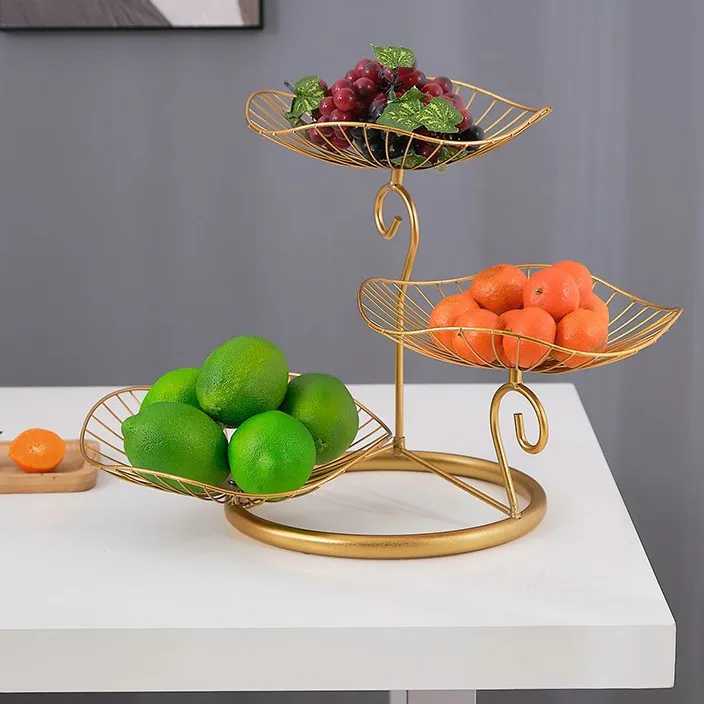 

Корзина с фруктами, железная 3-слойная полка, поднос для хранения конфет, кофе, закуски, тарелки, подставка для торта, настольный декор, держатели для кексов