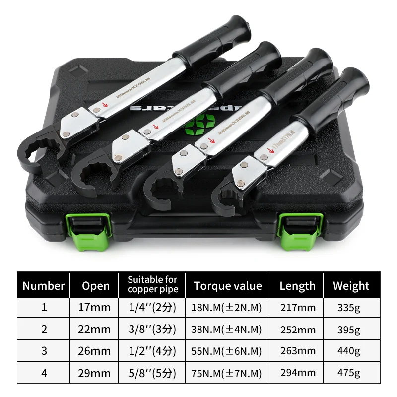 Imagem -04 - Super Star Ratchet Torque Wrench St02l Conjunto de Ferramentas Alta Precisão Chave Aberta Apark Plug ar Condicionado Repair Tool