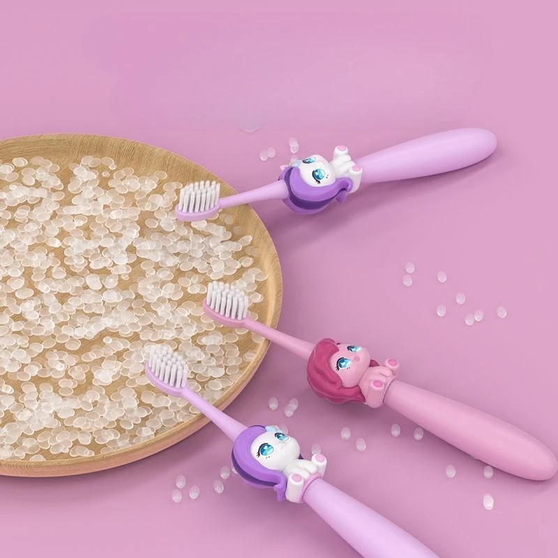 فرشاة أسنان جديدة من ماي ليتل بوني لغسول الفم، شخصية كرتونية إبداعية عالية الجودة للأولاد والبنات، شعيرات ناعمة للتنظيف العميق