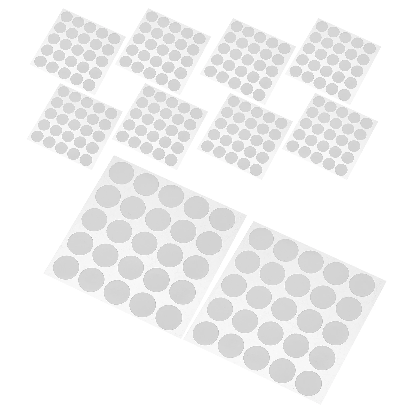 

500 Pcs Transparent Tape Double Sided Adhesive Round Acrylic Clear Stick Two-sided Mounting