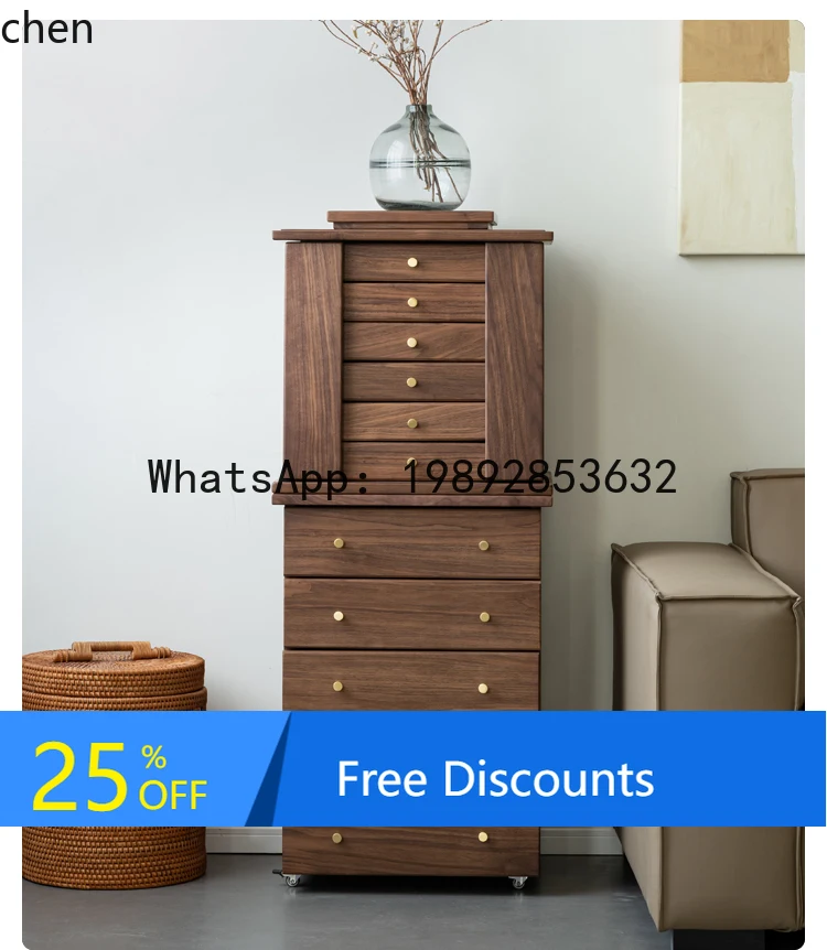 

Multifunctional Chest, Jewelry Box, Dresser Storage Box, Bedroom Bedside Cabinet