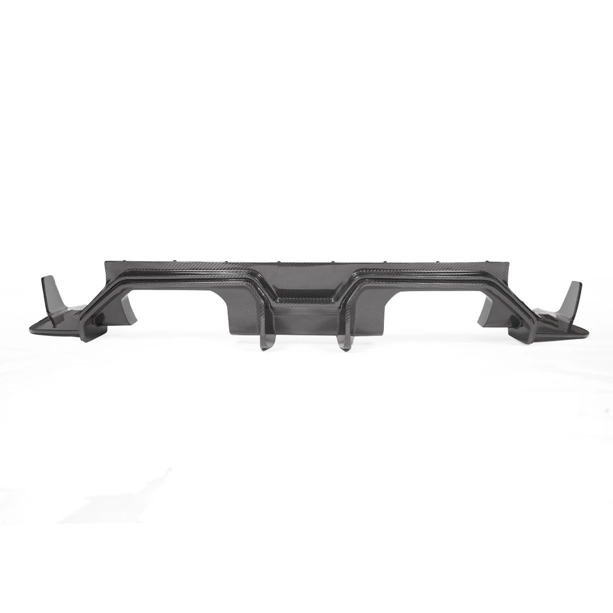 M2 G87 Real Dry Carbon Fiber AD Style Rear Bumper Lip Diffuser Splitter for M2 G87 Rear Diffuser 4