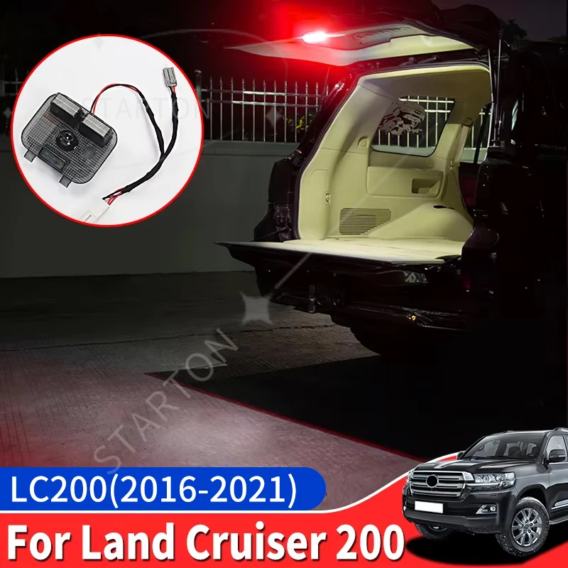 For Toyota Land Cruiser 200 2020 Upgrade Interior Decoration Accessories Tailgate Warning Light LC200 Ceiling Lighting