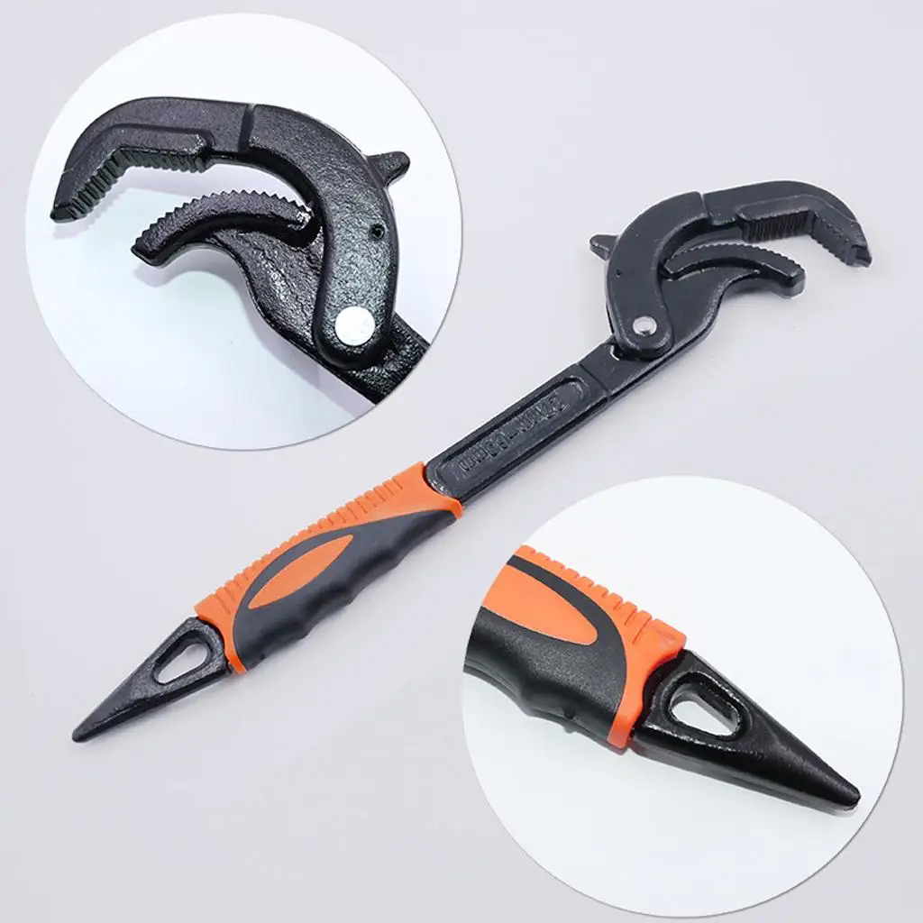2 Pieces Spanner Multi-function Portable Adjustable Wrench Hand Tools