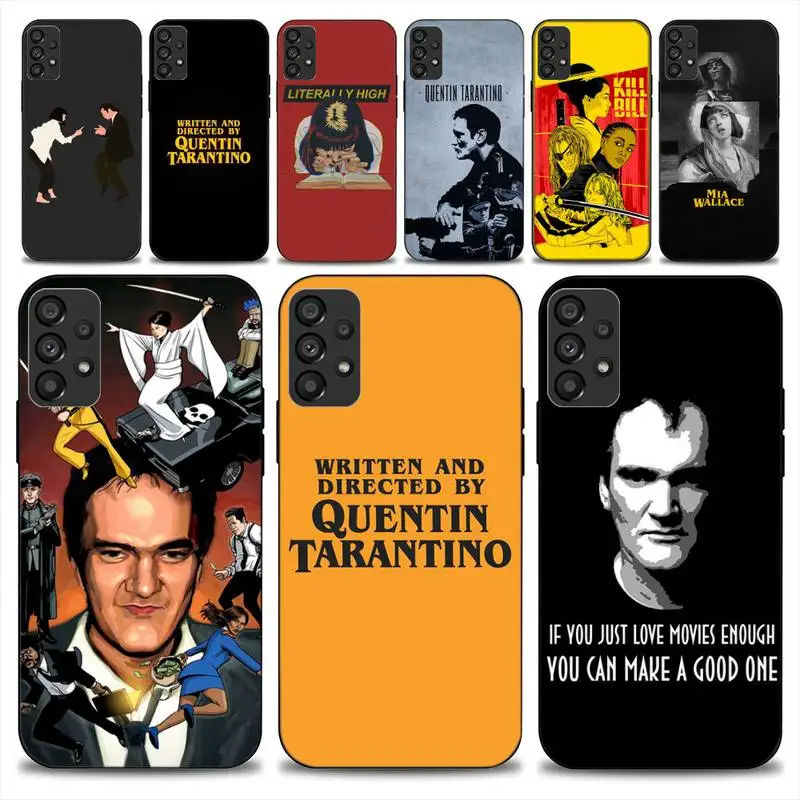 Quentin Tarantino Movie Phone Case For Samsung Galaxy S22 S23 Ultra S21 S20 FE Plus Note 20 Soft Cover