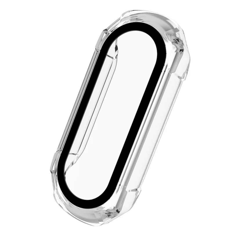 Screen Protector GlassCompatible band 3 4 5 6 Case strap For Mi band Watch Miband Full Cover Protective Dropshipping