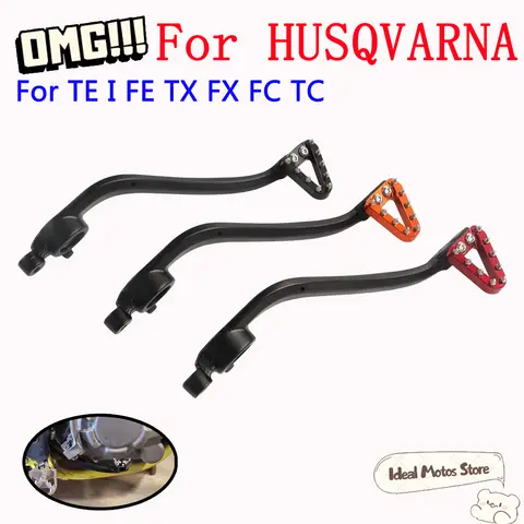 Motorcycle Accessories Rear Foot Brake Pedal Lever For Husqvarna TE i FE TX FX FC TC 125 150 250 300 350 450 501