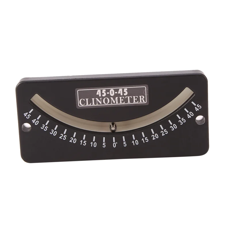 ABYL 45-0-45 Inclinometer Mini Gradenboog Inclinometer Hoekmeetinstrument Tilt Gauge Hellingmeter