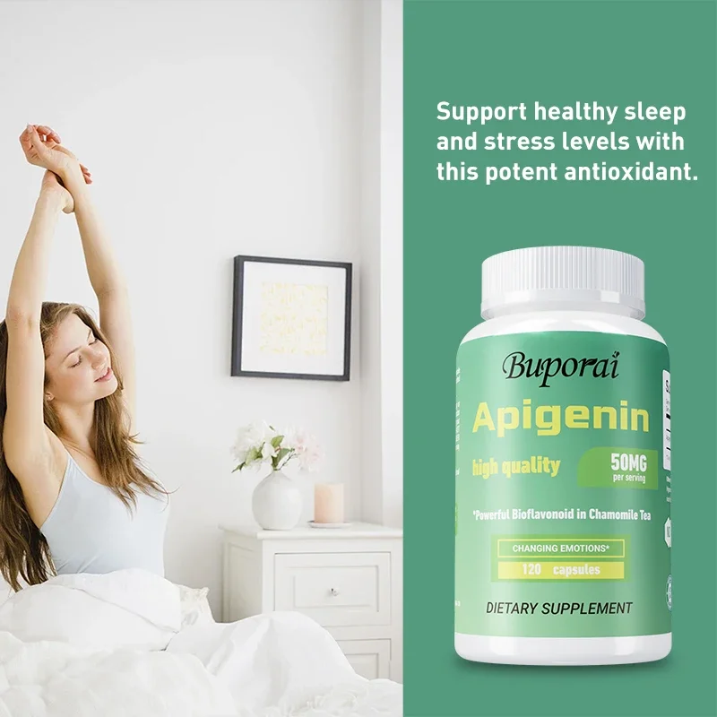 Apigenin Supplement - Helps with Relaxation, Sleep, Mood and Cognitive Function