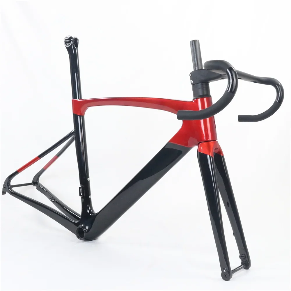 

New Disc Brake 140MM 700c Hidden Cable carbon frameset road bike carbon bike frame road