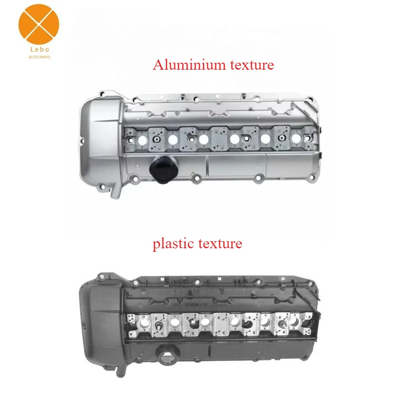 11121432928 11121437395 الألومنيوم/البلاستيك طقم غطاء صمام المحرك لسيارات BMW M54 غطاء الصمام E36 E34 Z8 323i 330Ci X5 3.0i #1
