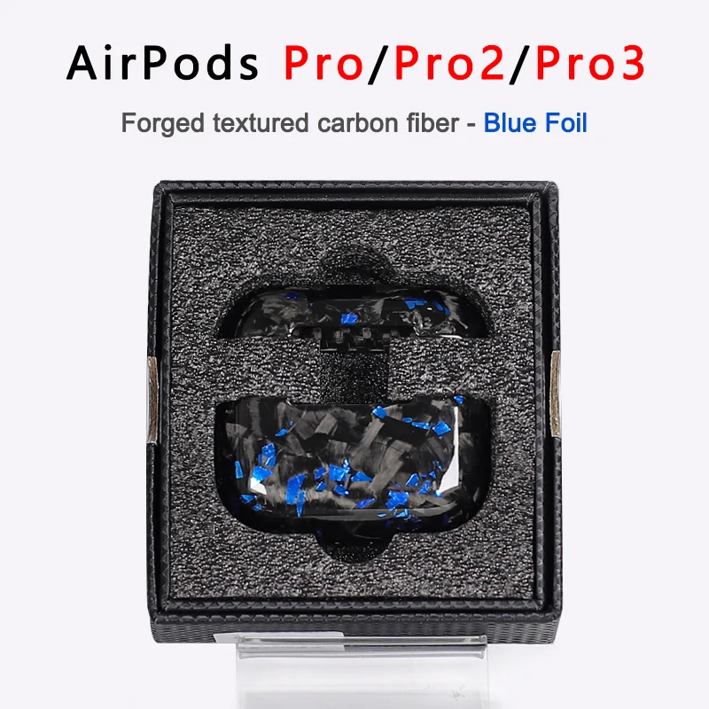 YTF-Carbon Carbonfaser-Hülle für AirPods Pro 3 Kabelloses Laden Bluetooth-Kopfhörer-Schutzhülle für AirPods Pro 2 Dünn und Leicht – Detail 16