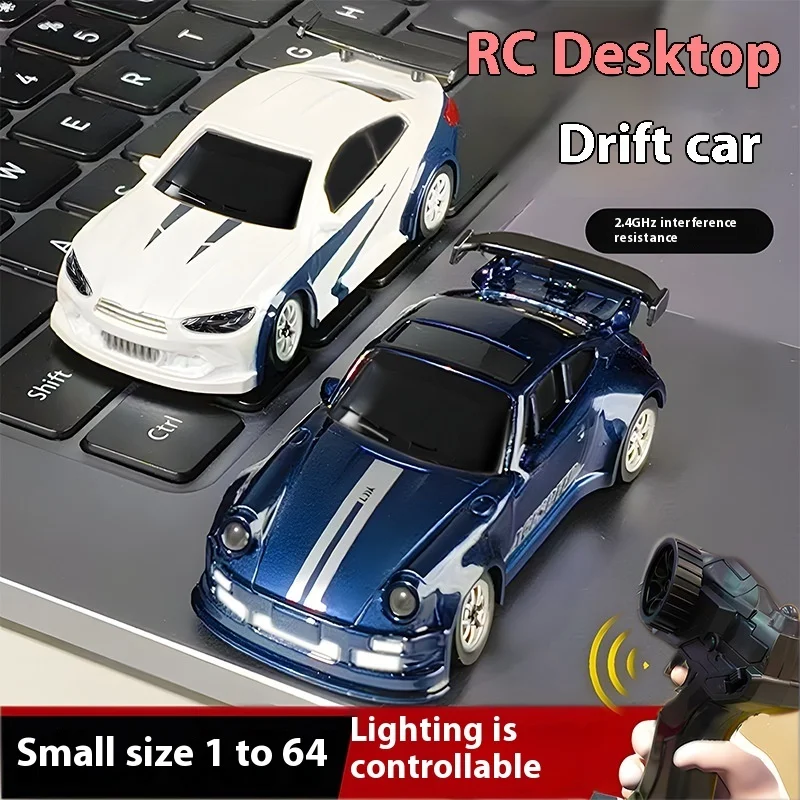 

Мини-911 2,4 г Радиоуправляемый автомобиль с дистанционным управлением Hellcat Drift Car 1:64 Ae86 Настольный карманный автомобиль Детские игрушки M4 Гоночный подарок на праздник