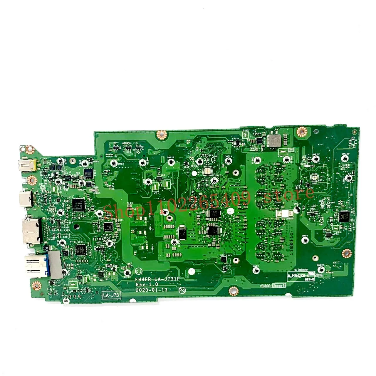 

FH4FR LA-J731P High Quality Mainboard For Acer SF314-42 NBHSF11008 Laptop Motherboard With Ryzen 7 4700U CPU 100% Full Tested OK