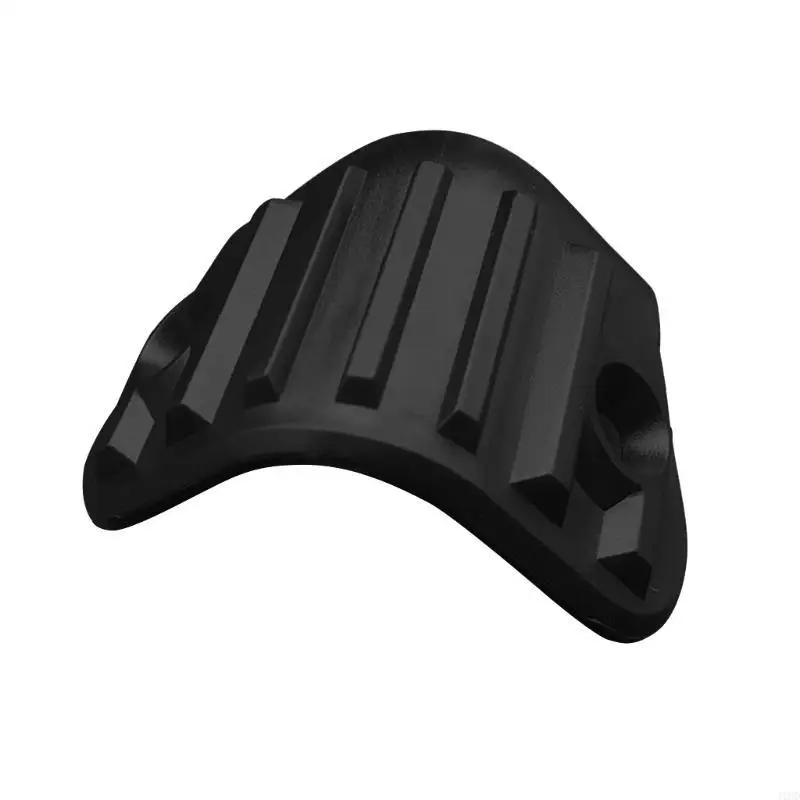 j1hd 8pcs 검은 플라스틱 기타 앰프 스피커 캐비닛 코너 프로텍터 리 클레이션 앰프 라운드 직각 랩.