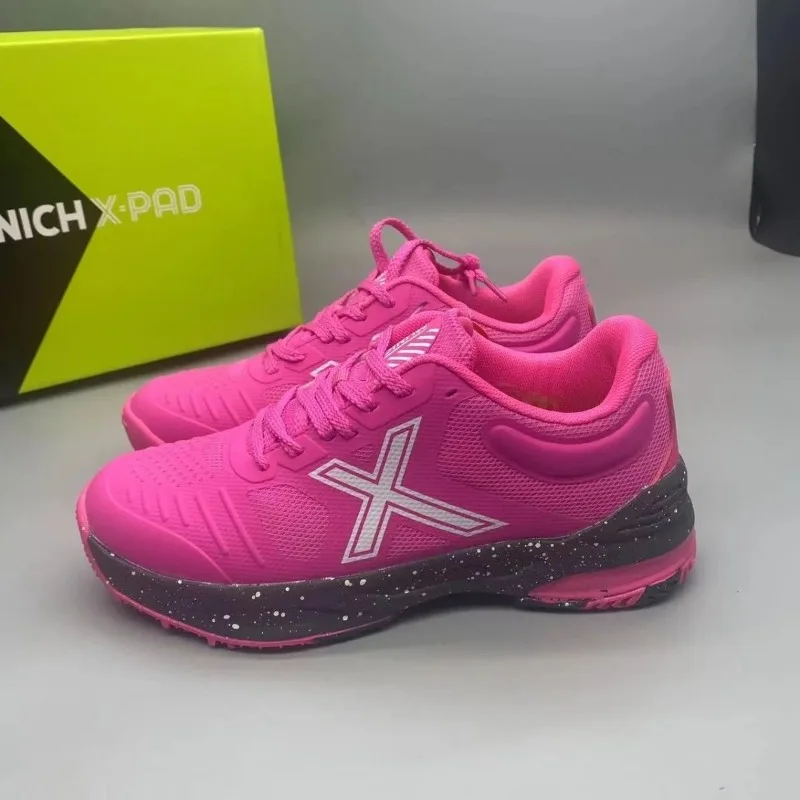 

Professional Women Tennis Shoes Pink Indoor Court Shoe for Female Hard-Wearing Badminton Shoes Lady Luxury Brand Sport Shoe