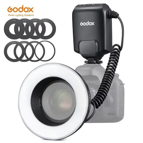 Godox ML-150II ML150II Macro Ring Speedlite Flash Light For Canon Nikon Pentax Sony Olympus DSLR Camera