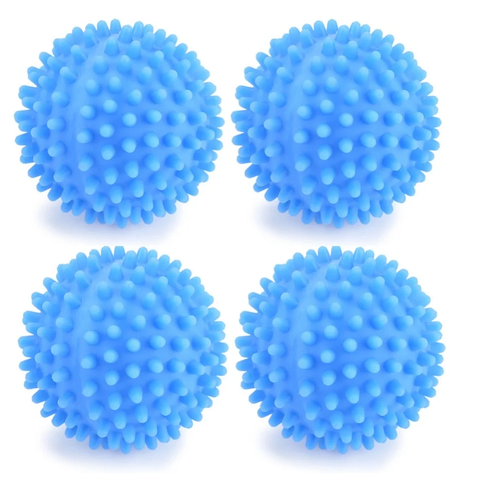 Laundry Washing Balls 4Pcs/lot PVC Reusable Fabric Ball Dry Laundry Products Batheroom Washing Ball Cleaning Tools