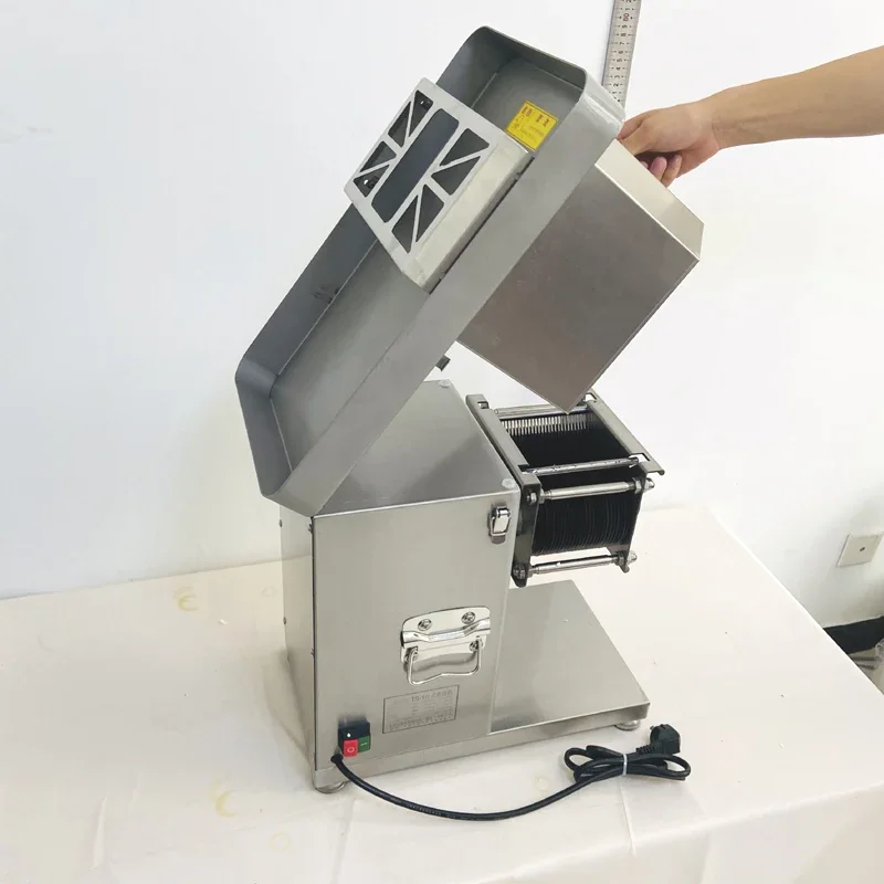 Kommerzielle automatische Schneidemaschine Kartoffel Karotte Ingwer Schredder elektrische Slicer Gemüseschneider Maschine Küchenmaschine