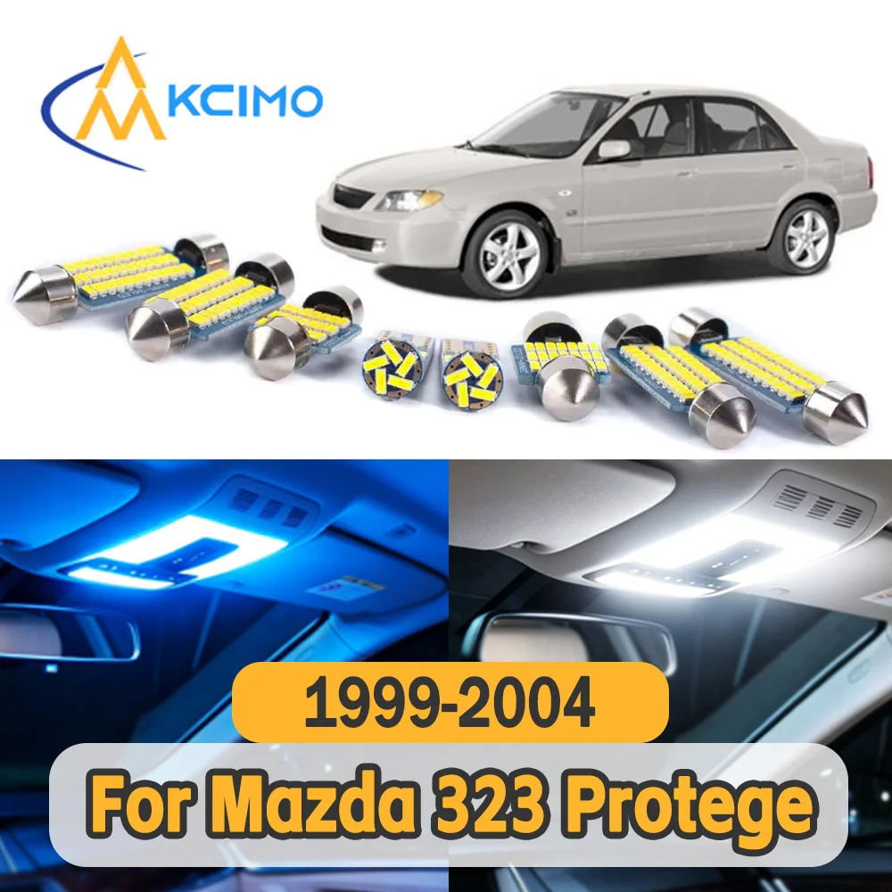

Long Service Life Car Indoor Lamp Bulbs Stable Illumination Power Saving LED Light Replacement for Mazda 323 Protege 1999-2004