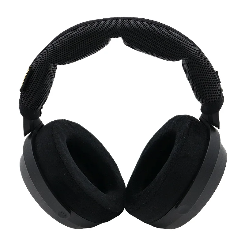 Copertura del fascio della testa dell'auricolare per SENNHEISER HD 490 Pro Custodia protettiva per cuffie Fascia per capelli in tessuto a rete traspirante con cerniera