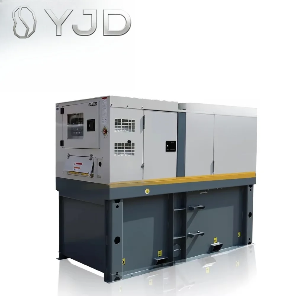 Generador Diésel Silencioso de 15 kVA, 50/60 Hz, con ATS, Trifásico, para Uso en Exteriores, para Estación Base de Telecomunicaciones, Modelo 403A-15G2
