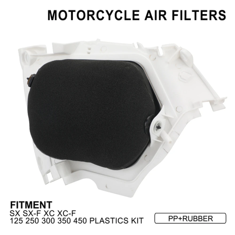 

Motorcycle Air Filter Cleaner Engine Cleaning Protection Plastics Kit For KTM SX SX-F XC XC-F 125 250 300 350 450 2023-2024