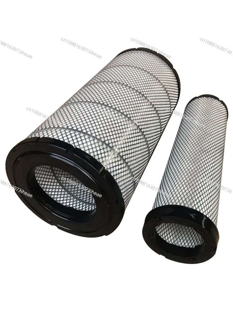 With Doosan Daewoo DX150/215/220/225/260-9C excavator air filter element 474-00039/40