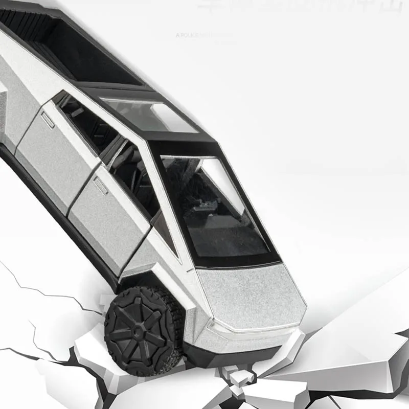 1:36 Scale Zinc Alloy Pickup Off-Road Vehicle Model Toy,With Sound Light&Pull Back,Boy Girl Birthday Gift Xmas Surprise Toy Car1:32 Scale Zinc Alloy Pickup SUV Model Toy With Sound Lights And Pull-back, Christmas Surpr