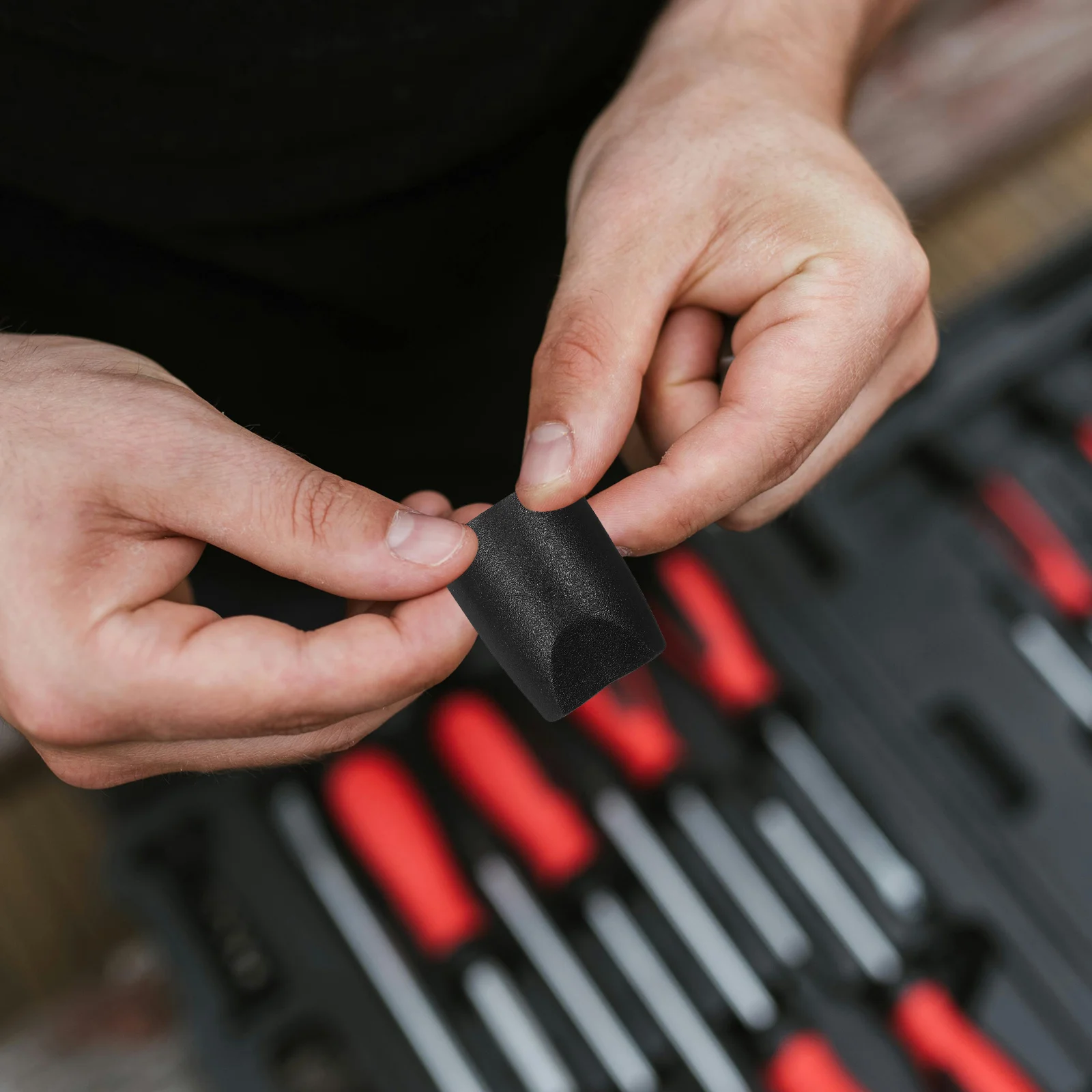 

12pcs Folding Chair Leg Caps Heavy Duty V-Shaped Stability Plugs For Metal Padded Chairs End Covers Secure Seating Replacement