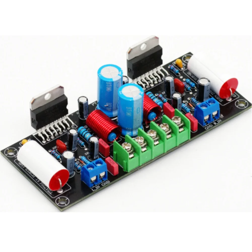 TDA7294-Based Audio Power Board For DIY Construction Supporting Broad Voltage Input And Clean Output