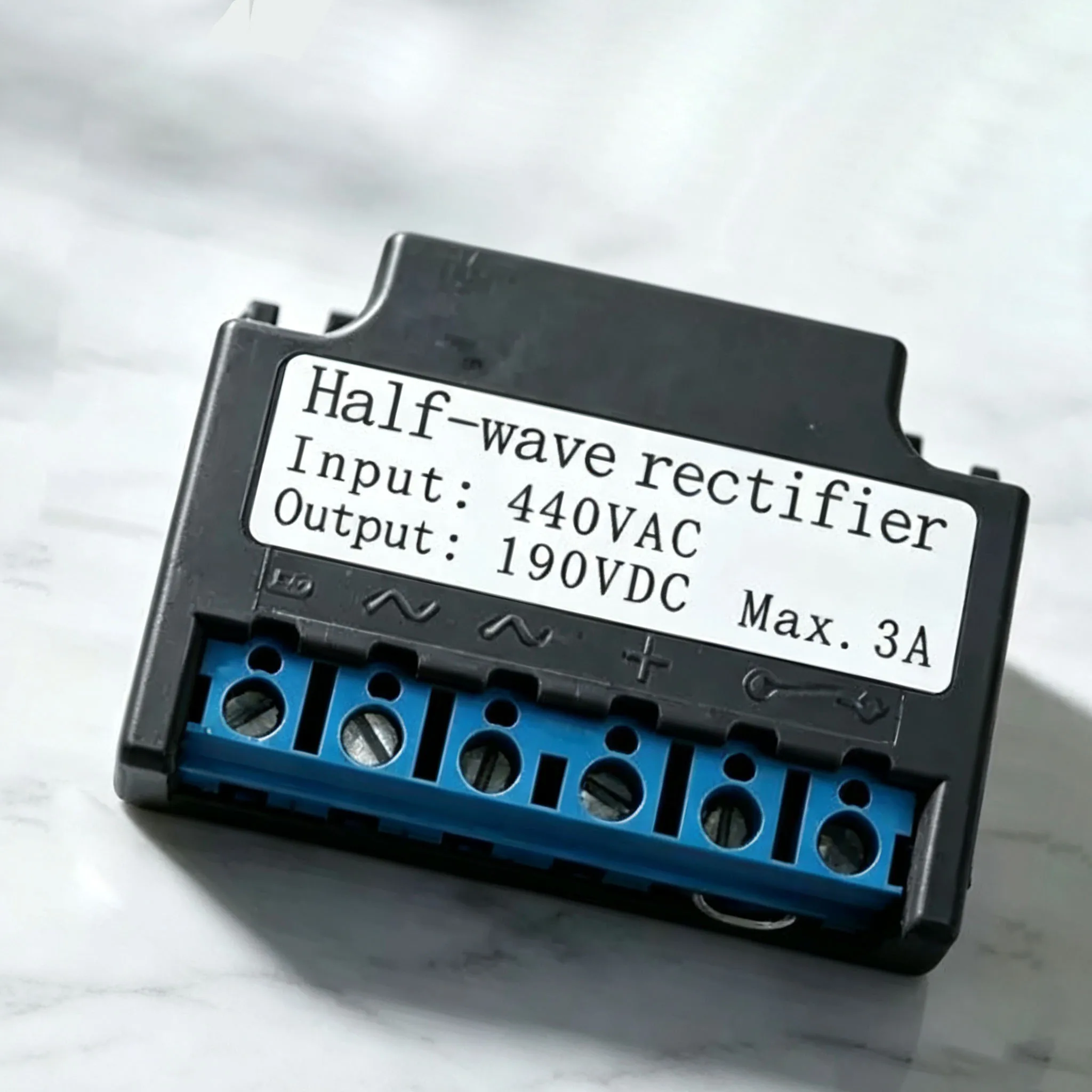 Half-wave rectifier power supply, 440V input, 190V output, high-power AC/DC conversion module, high-durability industrial-grade