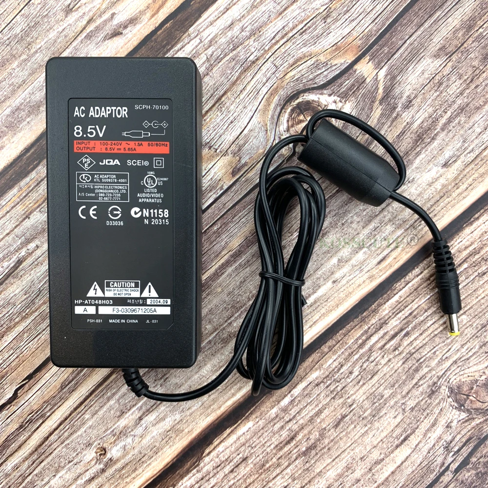 Us Eu Ac Adapter Voeding Oplader Koord Voor Ps2 Slim 70000 Serie Dc 8.5V