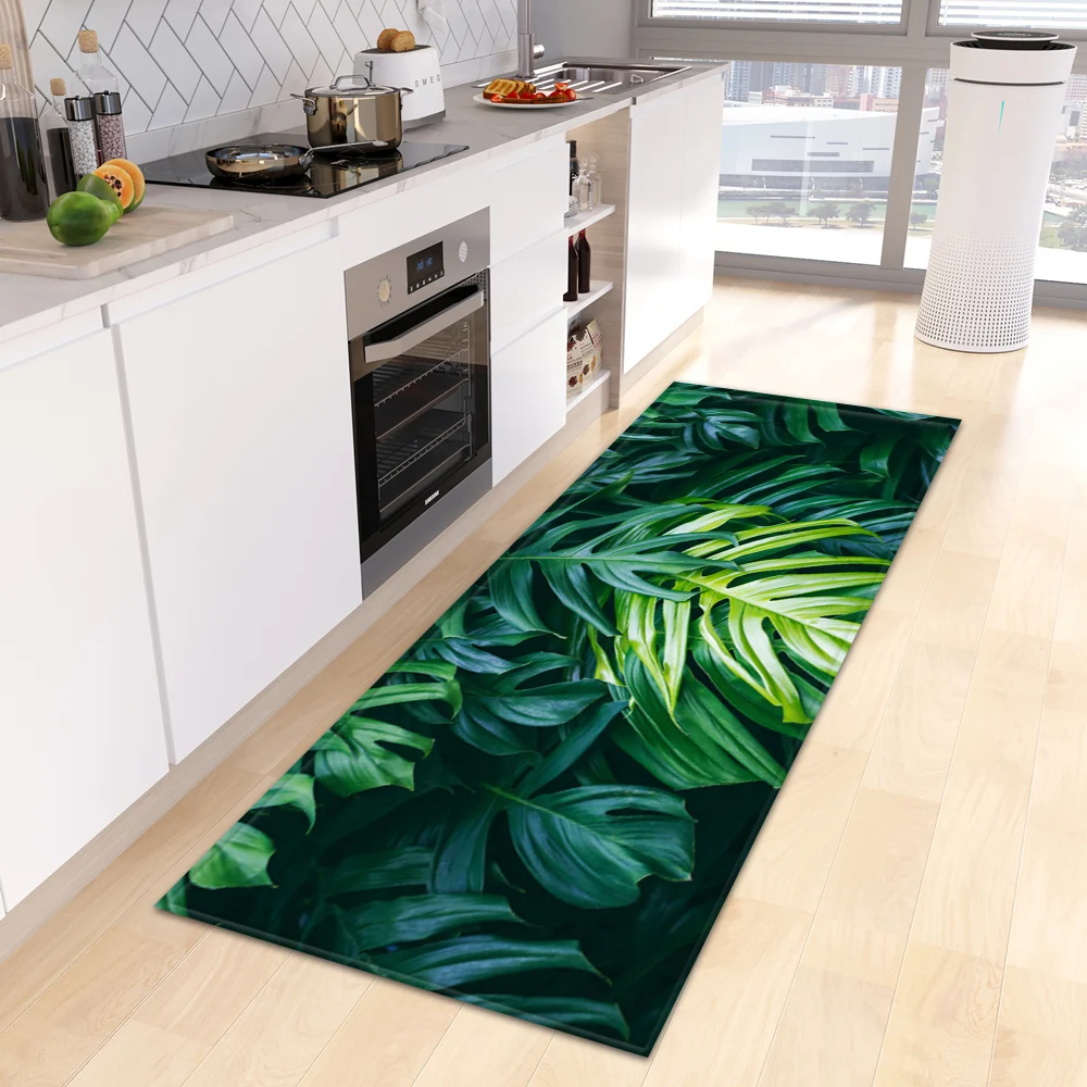 Felpudo antideslizante para entrada, Alfombra de cocina, pasillo de casa, baño, sala de estar, dormitorio, piso, balcón, decoración