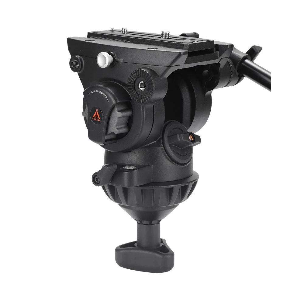 E-IMAGE EK780 PLUS Professional Video Tripod Kit With 6kg/13.2lbs Max.Payload And 100mm Fluid Head