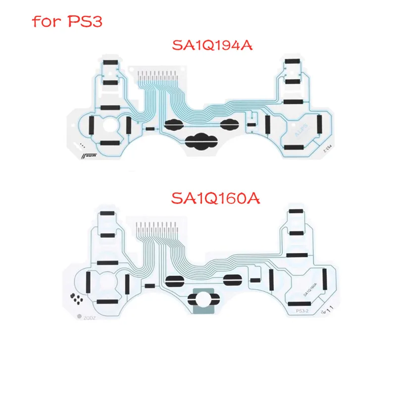 Ribbon Circuit Board Film Flex Cable SA1Q160A /SA1Q194A for PS3 Controller Conductive Film Keypad Joystick Button Repair