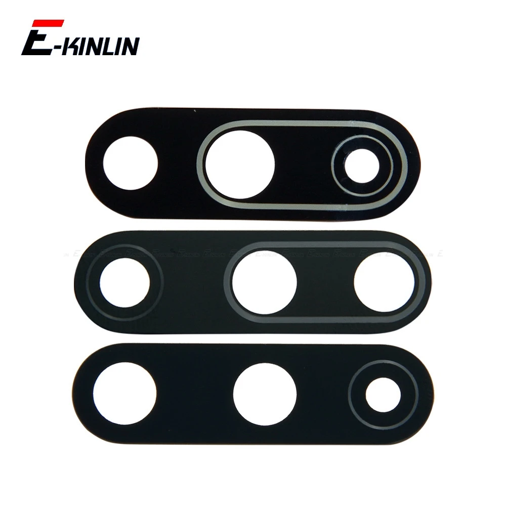 Rear Back Camera Glass Lens Cover Frame With Sticker For OnePlus 8 7T 7 Pro Replacement Parts