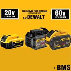 3.0Ah 6.0Ah 9.0Ah pour DeWalt 20V/60V MAX Lithium batterie DCB206-2 DCB205-2 DCB609 DCB606C pour rolvolt 60v max bater