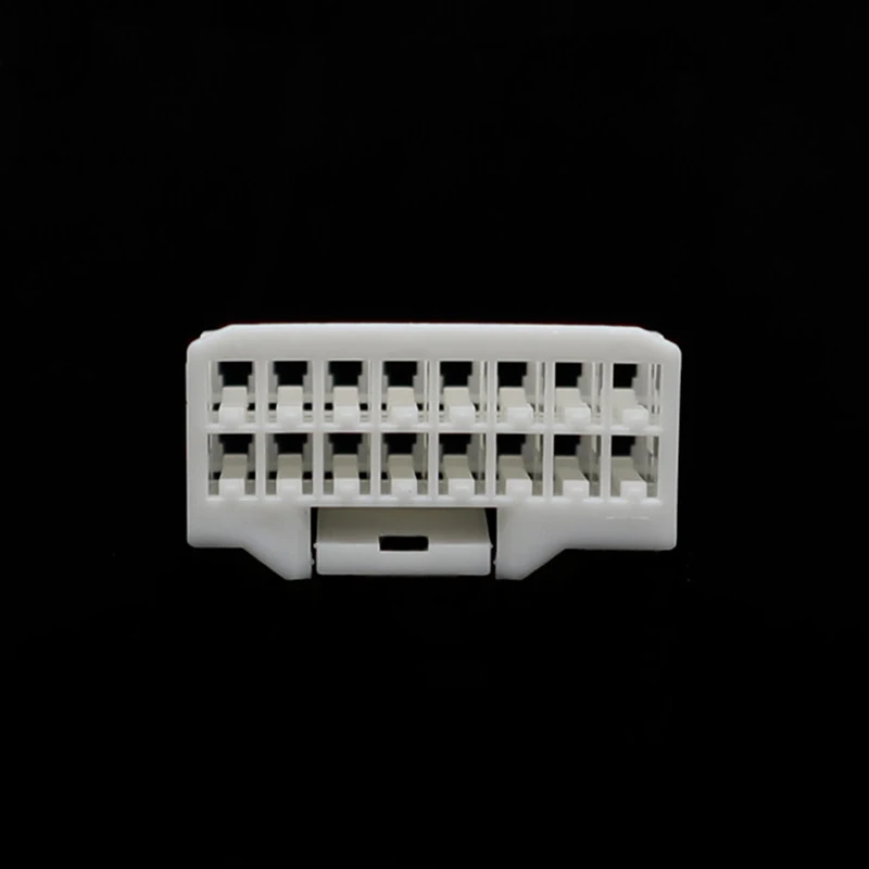 936201-1TE type 16-hole female automotive connector 2.3 White 5mm pitch male and female connectors