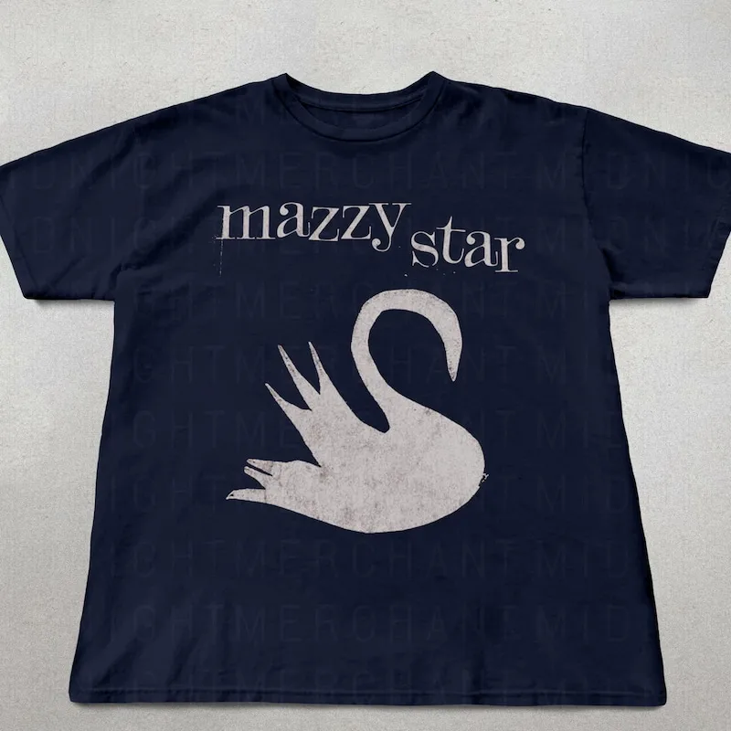 تي شيرت Mazzy Star، بين قميص ألبوم البجعة الخاص بي، تي شيرت برسومات لطيفة، تي شيرت برسومات Mazzy Star، قمصان فرقة، هدايا لها، عتيق 90