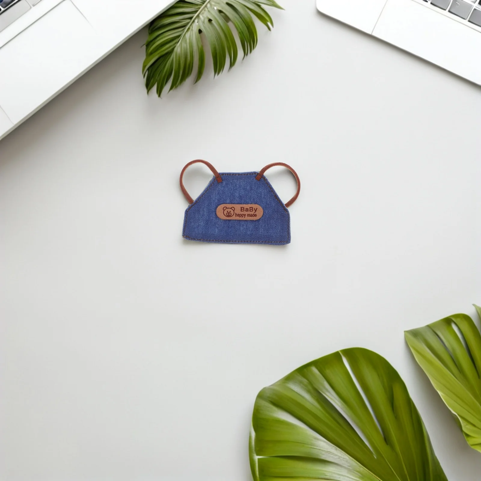 Mini tabliers pour figurines de 10Cm, 4 pièces, petit tablier de Style Denim, fait à la main, jeu créatif, scène de pâtisserie, installation de vêtements miniatures