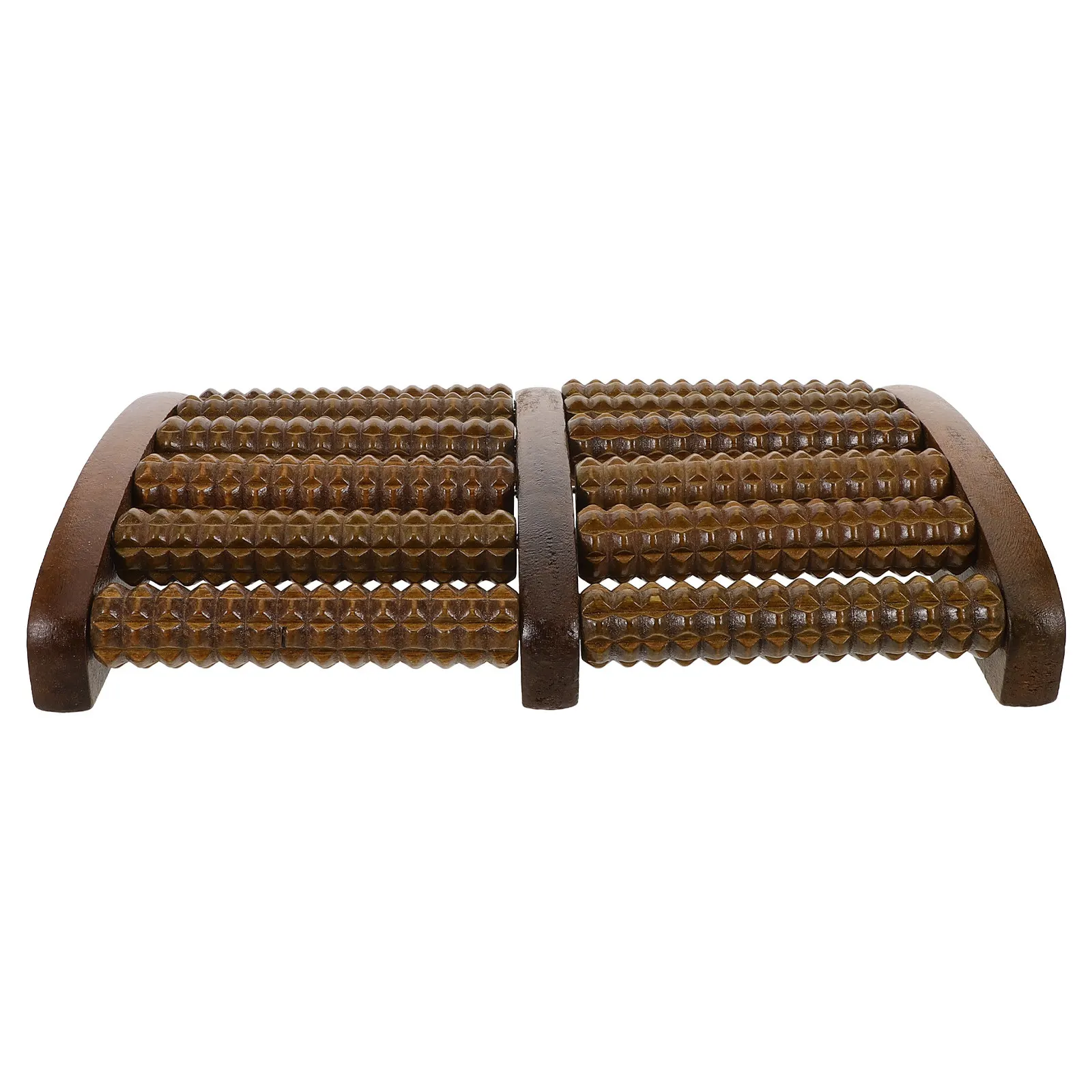 

Chicken Wing Wood Foot Roller Massage Tool Natural Solid Wood Manual Feet Rolling Massager for Meridian Stimulation Tired Feet