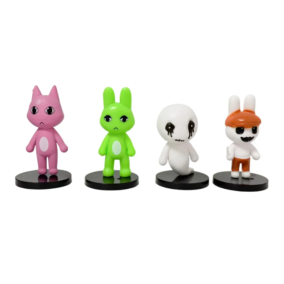 Animal Hospitaled Horrored Cartoon Animal Figures Blind Bag Toys PVC Mini Figurine Desktop Ornament Collectible Doll Gift view 4