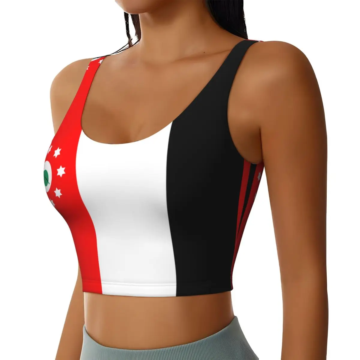 Murray Island Mer 기본 상의, 여성용 삼바 섹시 브이넥 요가 피트니스 스포츠 상의