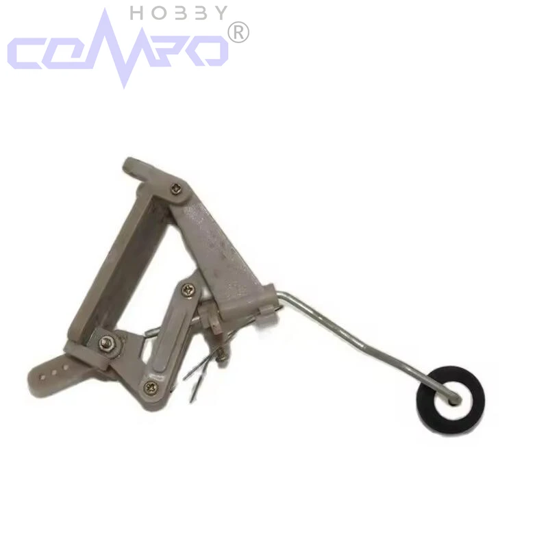 1 ensemble de train d'atterrissage arrière rétractable pour modèle d'avion RC, accessoire de bricolage, pièce grise