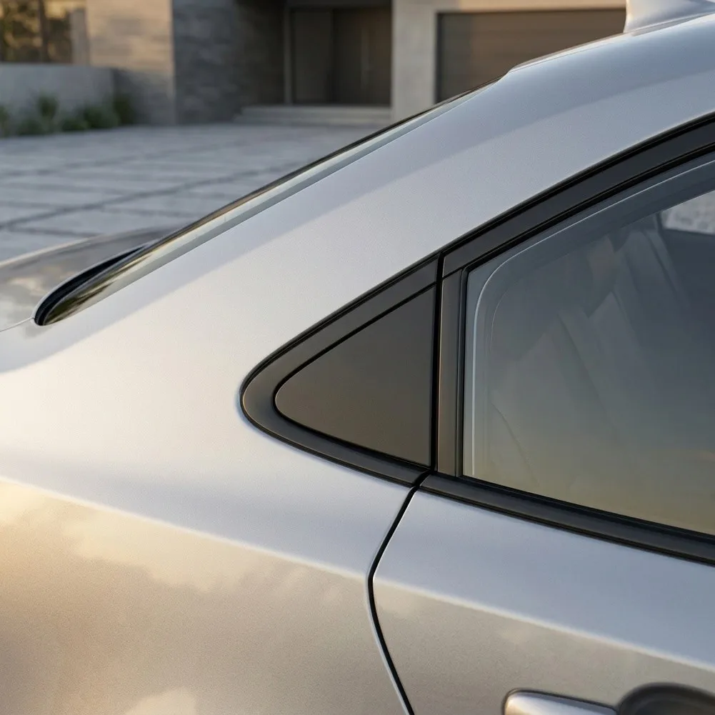 OEM Style Rear Window Triangle Plate for Toyota For Corolla 2019 to 2024 Includes Two Pieces 6250502130 6250502150