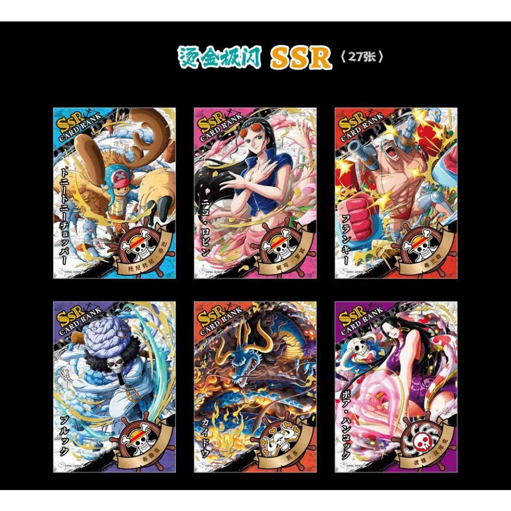 Wholesale One Piece Cards Collection for Children Japan Anime Rare Theme Special Pack Hide Hand Drawn LP Cards Toys Friend Gifts