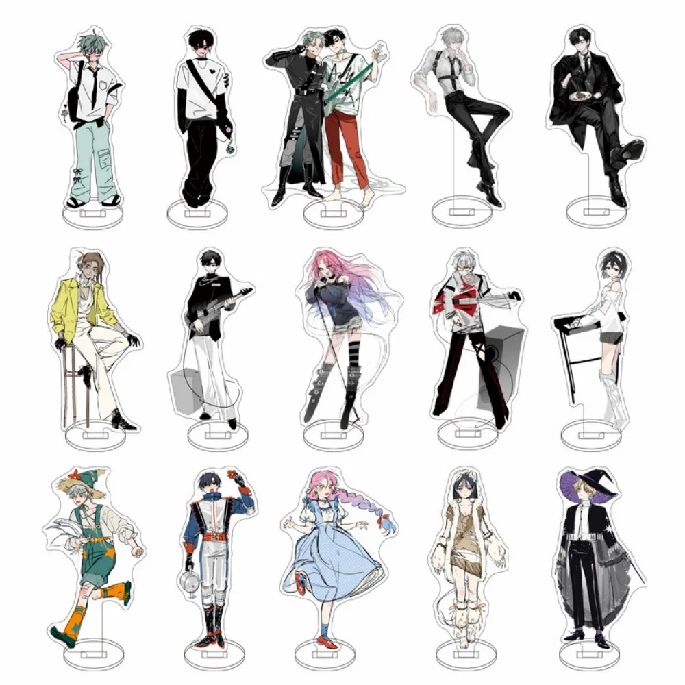 

15CM New Anime Alien Stage Acrylic Stand Model Cosplay Characters Ornament Accessories Goods Collection Gifts