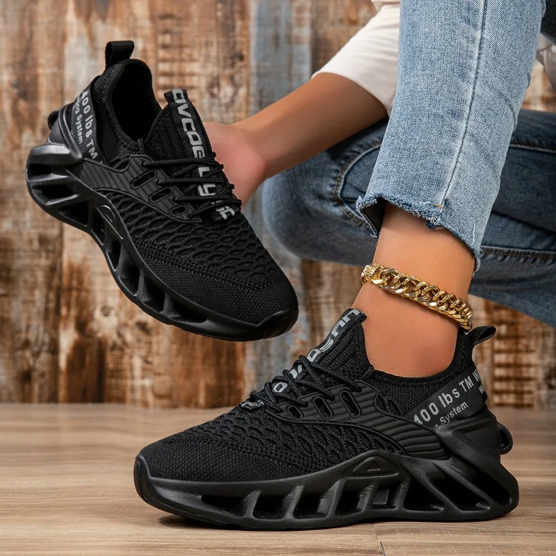 أحذية رياضية نسائية من YRZL أحذية مسطحة كاجوال قابلة للتنفس أحذية رياضية نسائية مريحة للنساء أحذية رياضية للجري #4